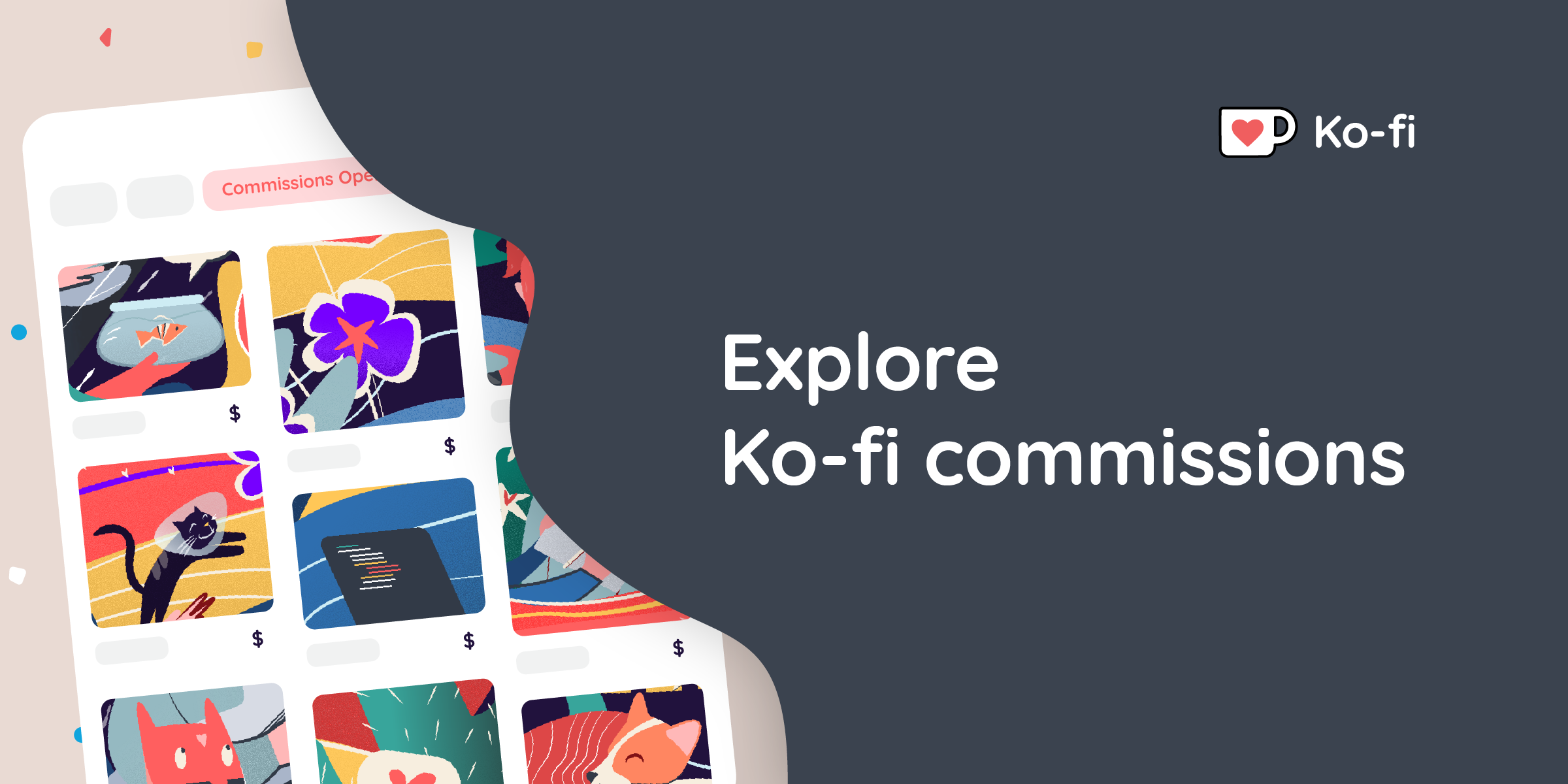 Ko-fi Commissions Open - Ko-fi ❤️ Where creators get support